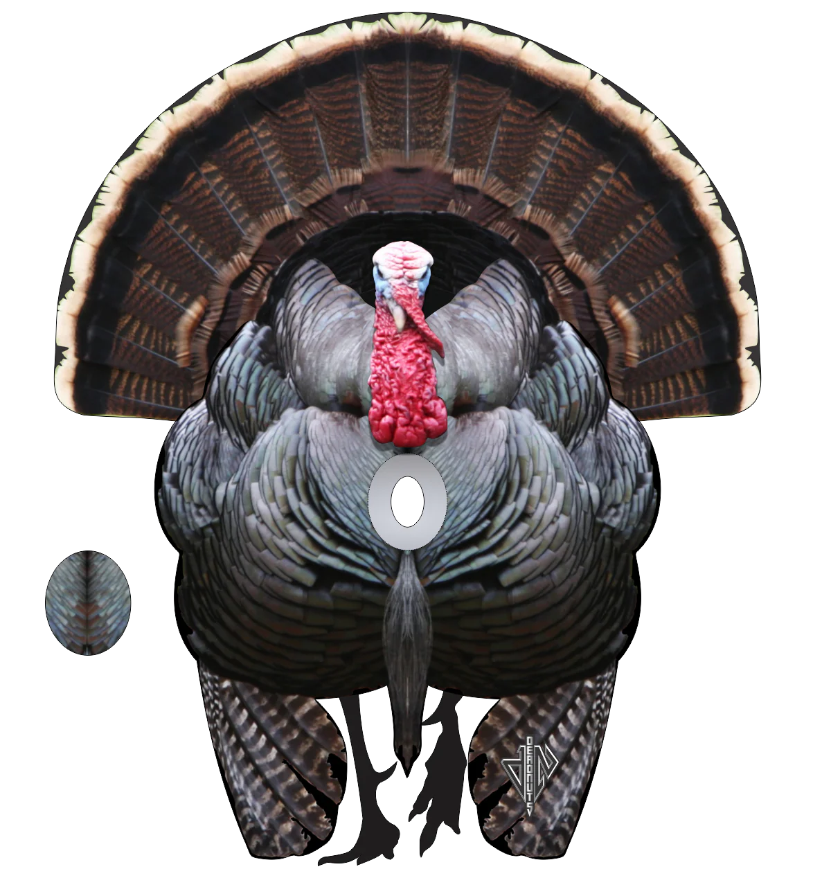 2D Tom Turkey Frontal Target - Image 2