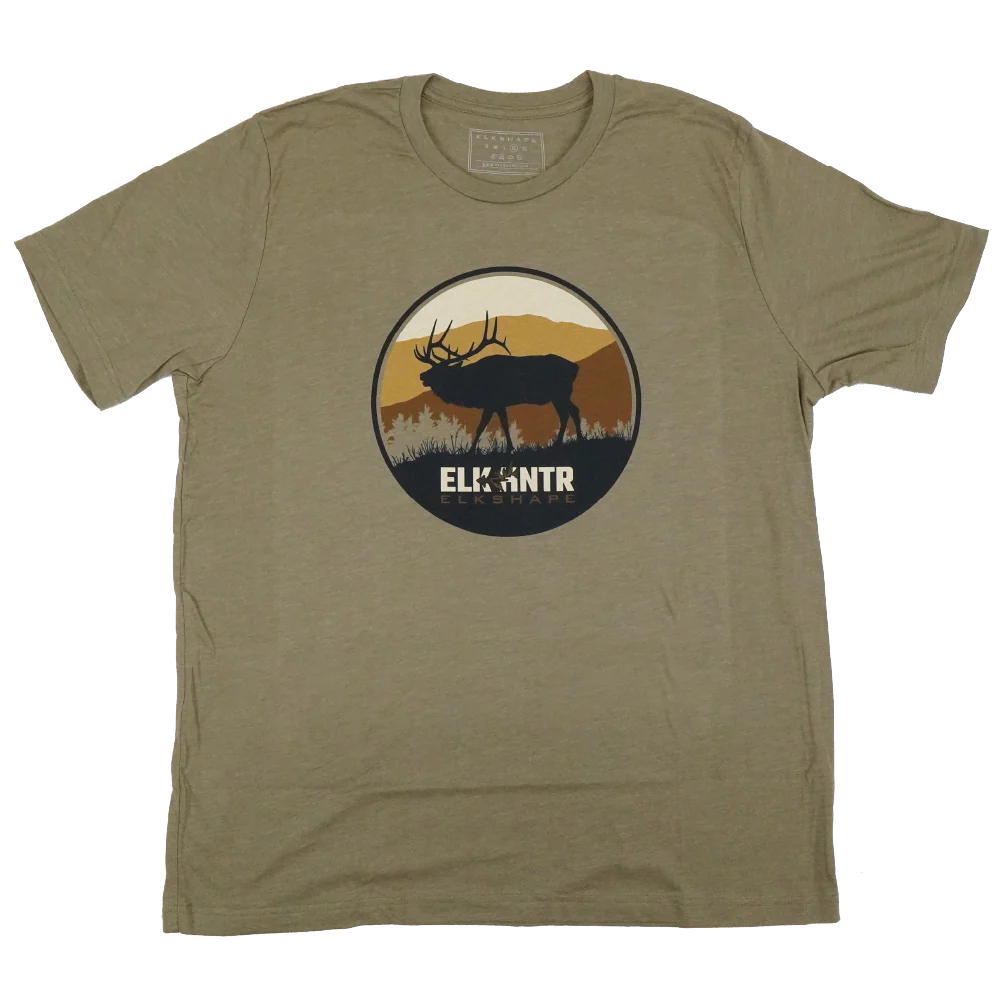 Elk MTN Tee Shirt - Olive