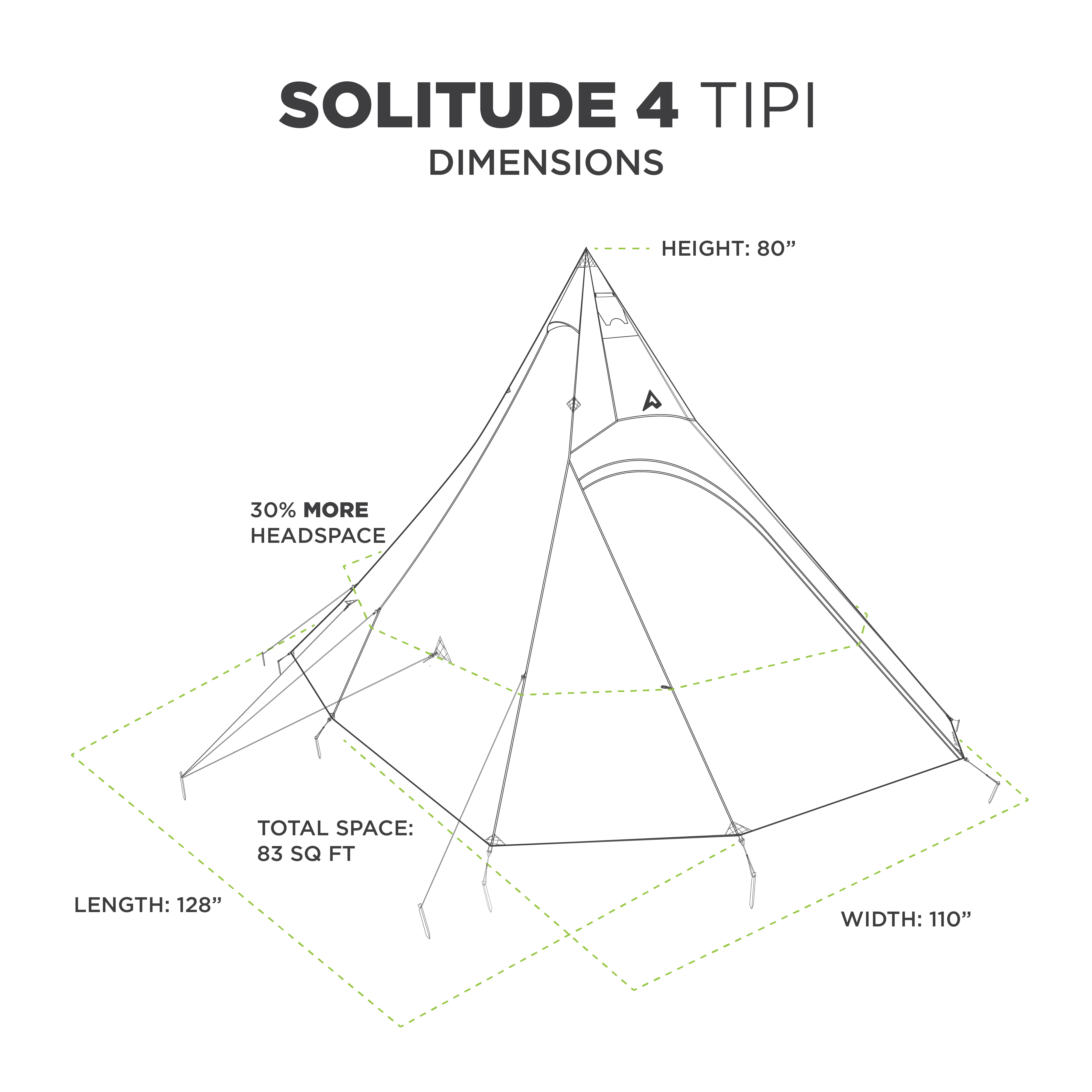 SOLITUDE 4 TIPI [SILNYLON] - Image 2