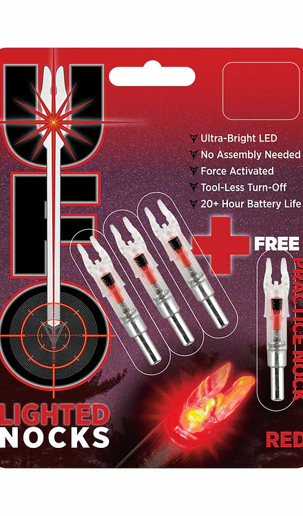 UFO LIGHTED NOCKS (3 pack) - Image 2