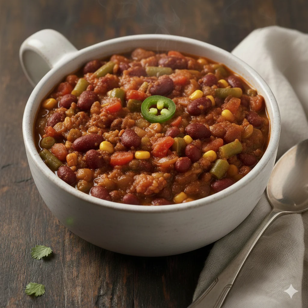 Vegan Vegetable Chili Meal - Image 2